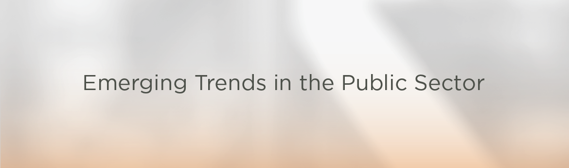 Emerging Trends in the Public Sector