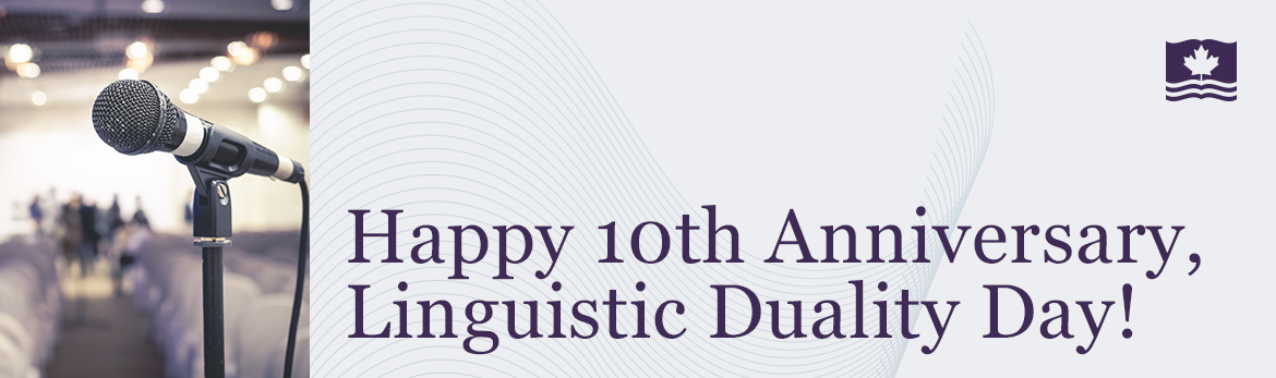 Happy 10th anniversary, Linguistic Duality Day!