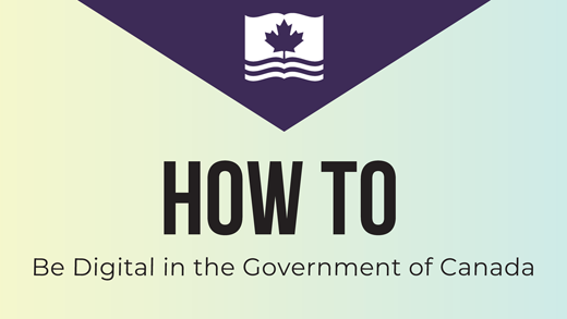 Be Digital in the Government of Canada
